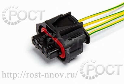 Колодка датчика кислорода Г-3302, с проводами (уп-ка 15шт.) CARGEN