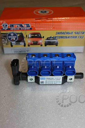 Рампа форсунок газовых дв.42167 Евро-4 с ГБО