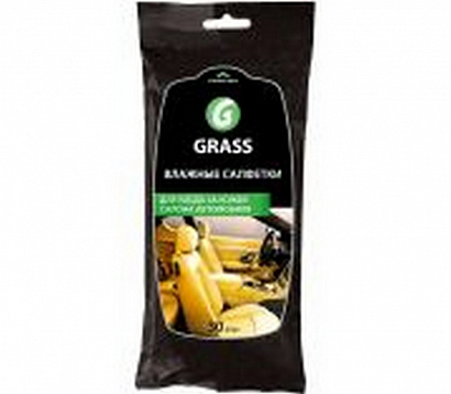 Салфетки влажные "GraSS" для рук антибактериальные (30 шт) (IT-0314)