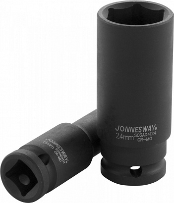 Головка ударная торцевая 22мм (1/2") высокая JONNESWAY (S03AD4122)