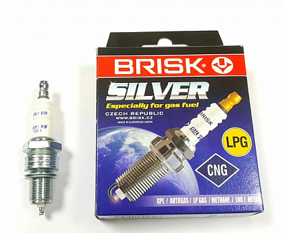 Свеча зажигания дв. ЗМЗ-405, 406, 409 (к-т 4 шт.) SILVER (ГАЗ-БЕНЗИН) (1333)