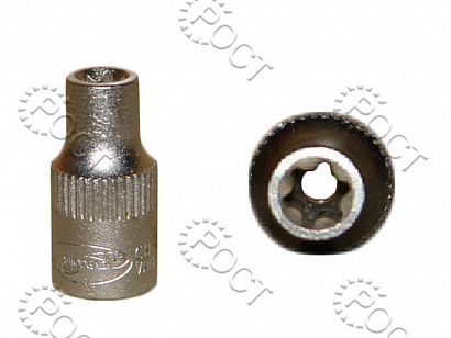 Головка торцевая  TORX Е 6 (1/4") АвтоDело (39306)