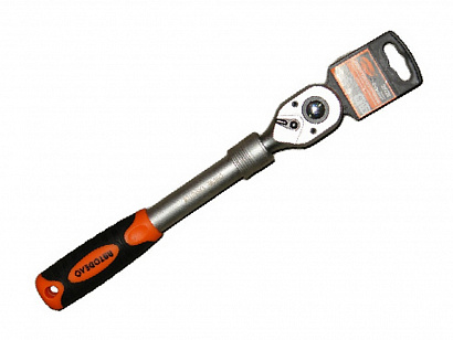 Трещотка 1/2" L240-440 мм 72 зуба телескопическая АвтоDело (39736)