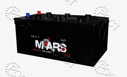 Аккумулятор 230 "MARS" евро полярность (518*273*214/240) пусковой ток 1300А
