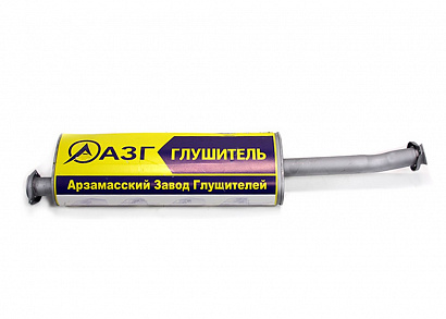 Глушитель Г-3302 дв. Cummins ISF 2.8 (автобус, борт) Евро-3 нерж.