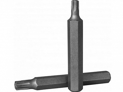 Бита TORX Т45 (шестигр. 10 мм, длина 75 мм) JONNESWAY (D175T45)