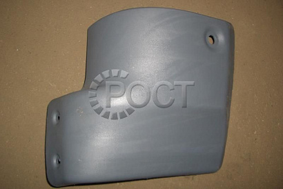 Накладка бампера заднего Г-2705 правая (угол) (серая)