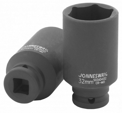Головка ударная торцевая 32мм (1/2") высокая JONNESWAY (S03AD4132)