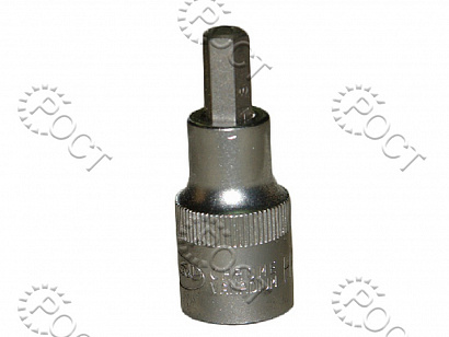 Головка торцевая  HEX  8 мм (1/2")  55 мм со вставкой АвтоDело (39288)