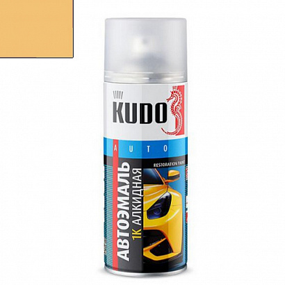 Краска-спрей KUDO (225) желтая (520мл)