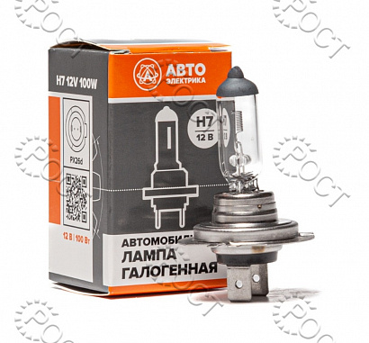 Лампа галогеновая H7 12V 100W РХ26d